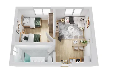 Smart Resorts Haus Azur Ferienwohnung 807