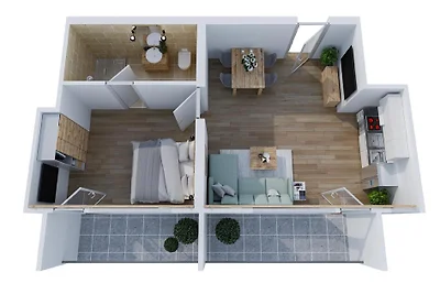 Smart Resorts Haus Diamant Ferienwohnung 712