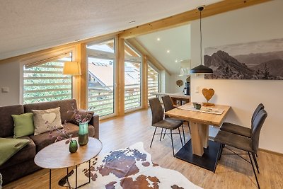 Barrier-free flat in alpine style