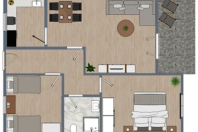 Ferienhaus Nr. 123, Kategorie