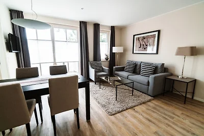 Strandperle mit Balkon