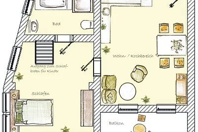 Vakantieappartement Gezinsvakantie Ahlbeck