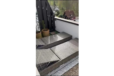 Das kleine Penthouse mit Kamin