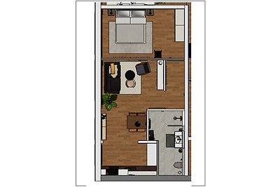 Q-Stall Apartments, Apartment Q3