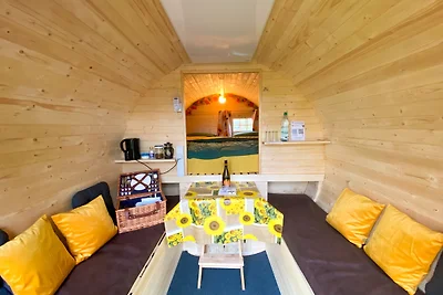 Kuhle Auszeit - Fass Sonnenblume