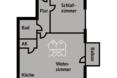 Lagunenstadt am Haff Fewo 133 - Hol