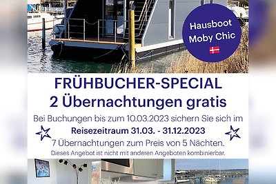 Moby Chic - Stern Hausboot