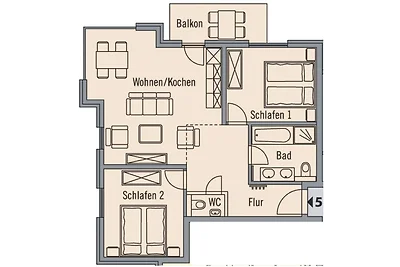 Vakantieappartement Gezinsvakantie Ahlbeck