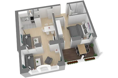 Ferienappartement Jasmund 12