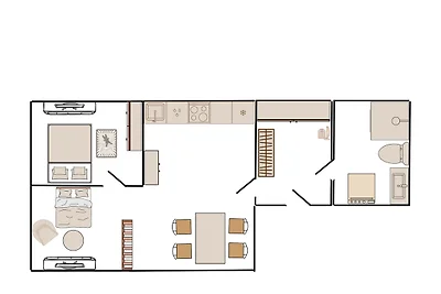 Appartamento Vacanza con famiglia Delitzsch