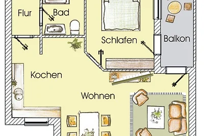 (Brise) Villen am Buchenpark App.