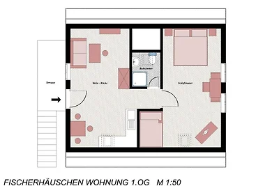 Fischerhäuschen Dachgeschoss