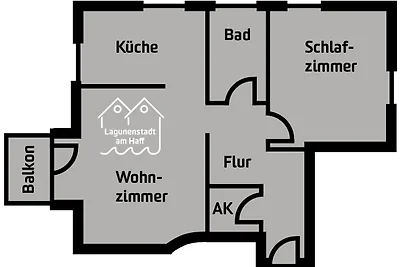 Lagunenstadt am Haff Fewo 33 -