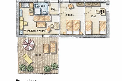 Ferienwohnung SMUTJE in Werdum