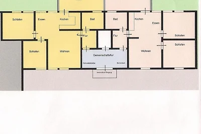 Vakantieappartement Gezinsvakantie Holzdorf