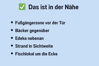 Techt bi Strön | Strandnah &