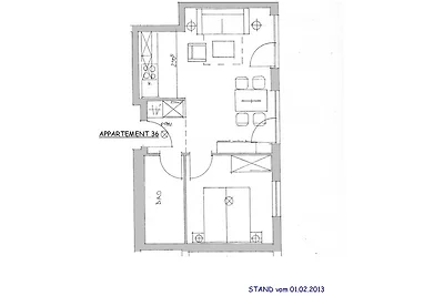 Apartment 36, Blickrichtung