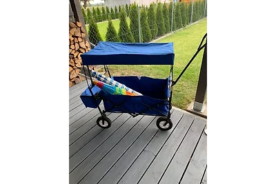 Ferienhaus Lilja mit Garten, Kamin