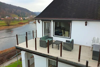Elbblick grosse Loftwohnung mit
