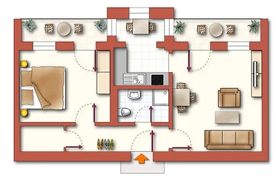 (Brise) Villa Chrissi App. 07