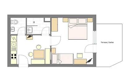 Ferienwohnung in Kappl für 2