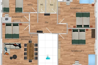 Süden von HD - 4 Schlafzimmer - 10