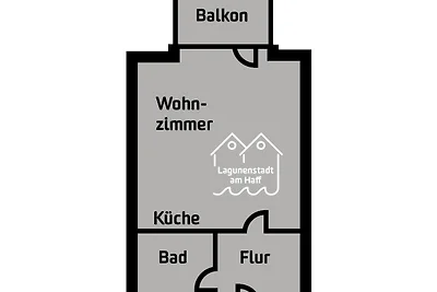Lagunenstadt am Haff Fewo 210 -