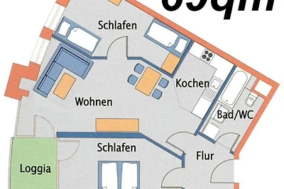 Strandhaus Nordseebrandung Fewo