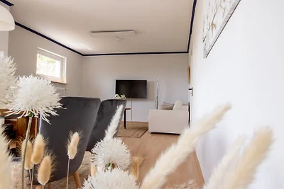 Ferienwohnung mit Kamin am Waldrand