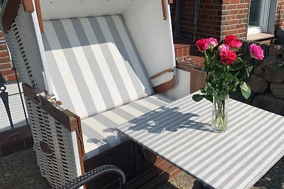 Sylter Rose - Südterrasse mit