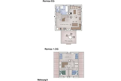 Ferienhaus Remise direkt am Wasser
