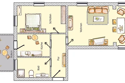 (Brise) Villa Quisisana App. 06