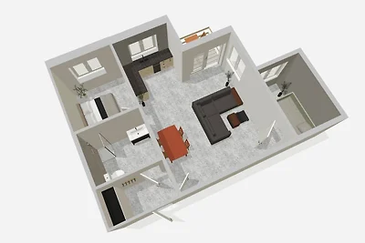 Appartamento Vacanza con famiglia Sellin