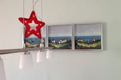 Clara's Kajüte mit Strandkorb