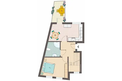 Ferienwohnung "Humburg", Strand und