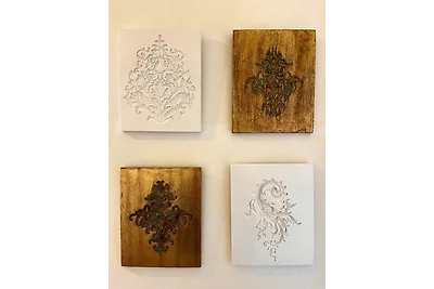 Apartment Gold und Silber