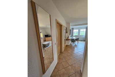 Pferdekoppel im Haus zwischen den