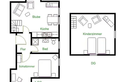 Gästehäuser Heidehof - Wohnung 4