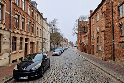 Grüne Idylle in Wismar-Altstadt -