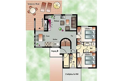 Ferienwohnung Rügen - 200m zum