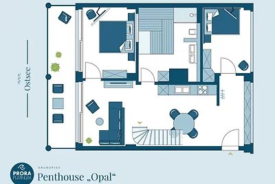 Prora Platinum Penthouse Opal