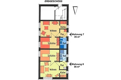 Kleingarn - "Meeresblick" Nr. 7