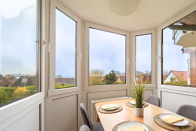 Küstenperle Nordsee mit Balkon und