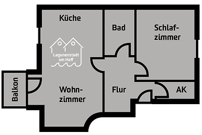 Lagunenstadt am Haff Fewo 66 -