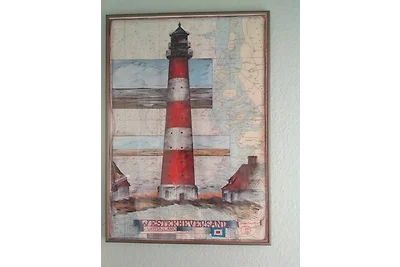 Clara's Kajüte mit Strandkorb