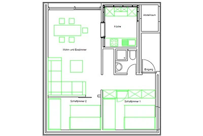 Bungalow 2702 in Tossens