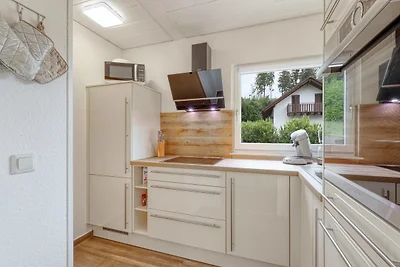 Waldblick mit eigener Sauna