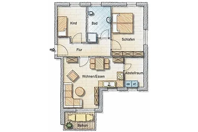 Ferienwohnung 2404 App 6 in Burhave