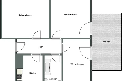 Ferienwohnung Fürstenberg - Taube