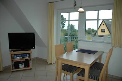 Dünenhaus mit Meerblick
